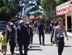 Bangun Ruang Dialog dan Kebersamaan, Sat Lantas Polres Jayawijaya Fasilitasi Mediasi Perkara kecelakaan Lalu Lintas