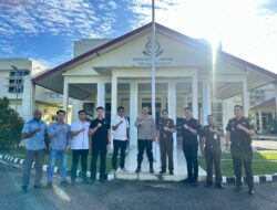 Perkuat Sinergitas, Kapolres Teluk Bintuni Lakukan Kunjungan Silaturahmi ke Kantor Kejari Bintuni