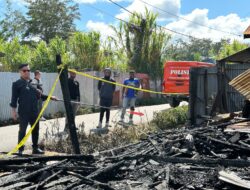 Sat Reskrim Polres Jayawijaya Lakukan Penyelidikan Kebakaran Rumah di Jalan Gang Suci