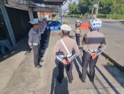 Satlantas Polres Jayawijaya Hadir Menemani Aktivitas Pagi Masyarakat, Wujudkan Lalu Lintas Yang Aman dan Tertib