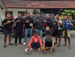 Tim Urc (Unit Reaksi Cepat) Sat Reskrim Polresta Manokwari Berhasil Tangkap 2 Pelaku Pengeroyokan di Taman Ria kab. Manokwari