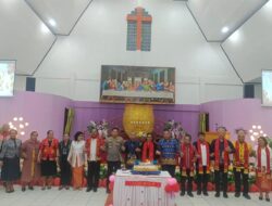 HUT ke-16 GKI Immanuel Polres Jayawijaya Jadi Momentum Mempererat Persaudaraan dan Menjaga kedamaian