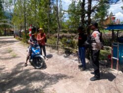 Polsek Kurulu Pastikan Keamanan Wisatawan Dan Aktivitas Masyarakat Tetap aman dan Kondusif