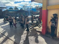 Patroli Gabungan Polres Jayawijaya Pastikan Karnaval Budaya dan Aktivitas Masyarakat Berjalan Aman