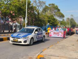 Polres Jayawijaya Jaga Kelancaran Lalu Lintas Jelang HUT RI Ke-81
