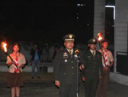 Sambut HUT Ke-81 Kemerdekaan RI, Dandim 1310/Bitung Pimpin Apel Kehormatan dan Renungan Suci di TMP Pakadoodan-Bitung