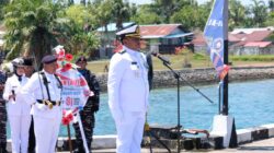 Upacara Ziarah Laut Peringati HUT ke-81 Kemerdekaan RI, Forkopimda Papua Barat Tabur Bunga untuk Mengenang Jasa Para Pahlawan