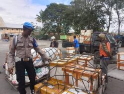 Polsek Kawasan Bandara Wamena Pastikan Aktivitas Penerbangan Berjalan Aman dan Terkendali