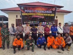 Kapolres Teluk Bintuni Kunjungi LNG Tangguh, Pementuk Pos Karhutla dan Pastikan Personel Maksimalkan Pemadaman