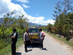 Polsek Wamena Kota Gelar Patroli Rutin, Cegah Gangguan Kamtibmas