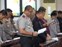 Pelaksanaan Ibadah Persekutuan Oikumene Polda Papua Barat dan Umat Paroki Imanuel Sanggeng