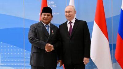 Presiden Prabowo dan Presiden Putin Bertemu di Vladivostok, Tegaskan Strategisnya Hubungan Indonesia-Rusia