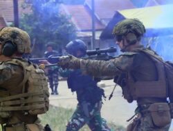 Marine Force Lampung Uji Kemampuan Tempur Jarak Dekat Serta Serangan Malam Di SGS 2026