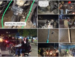 Polres Jayawijaya Intensifkan Patroli 3C, Tiga Motor dan Sajam Diamankan