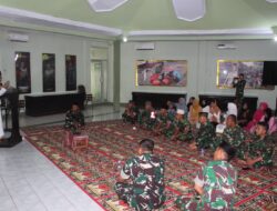 Momentum Peringati Maulid Nabi Muhammad SAW 1448 H/2026 M, Kodim 1310/Bitung Perkuat Kebersamaan dan Kemanunggalan antara TNI dan Rakyat