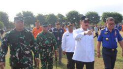 Perkuat Sinergitas Lintas Sektoral Hadapi Ancaman Karhutla, Kodim 1310/Bitung Bersama Pemkot Bitung Gelar Apel Kesiapsiagaan Personel dan Sarpras