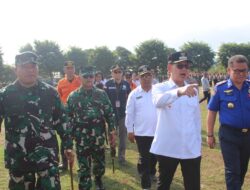 Perkuat Sinergitas Lintas Sektoral Hadapi Ancaman Karhutla, Kodim 1310/Bitung Bersama Pemkot Bitung Gelar Apel Kesiapsiagaan Personel dan Sarpras