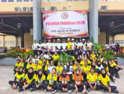 Polwan Pabar Run 2026 Semarakkan Hari Jadi ke-78 Polwan di Papua Barat