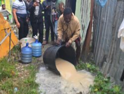 Satresnarkoba Polres Jayawijaya Tertibkan Peredaran Miras Lokal di kota Wamena
