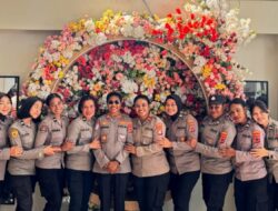 Polwan Polres Jayawijaya Ikuti Zoom Meeting Syukuran Hari jadi Polwan ke-78
