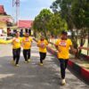 Jaga Kebugaran dan Kesiapsiagaan Personel, Polres Jayawijaya Gelar Kesamaptaan Jasmani Semester II Tahun 2026