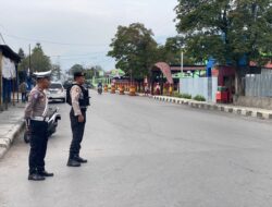 Satlantas Polres Jayawijaya Hadir di Pagi Hari, Berikan Pelayanan Humanis kepada Pengguna Jalan
