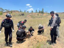 Polres Jayawijaya dan Brimob Polda Papua Musnahkan Amunisi GL40MM di Wamena