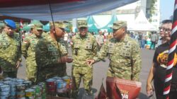 Bantu Warga Penuhi Kebutuhan Pokok dengan Harga Terjangkau, Kodim 1310/Bitung Ikut Berptartisipasi dalam Kegiatan Bazar Murah Peringati HUT ke-81 TNI
