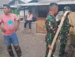 Peduli Kemarau Panjang Akibat El Nino, Kodim 1310/Bitung Gerakkan Bakti TNI, Salurkan Air Bersih “Door To Door” Bantu Warga Terdampak Kekeringan
