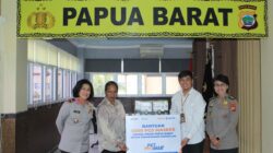 ‎Polda Papua Barat Terima Bantuan 5.000 Masker dari PT Pupuk Kaltim untuk Penanganan Karhutla  ‎