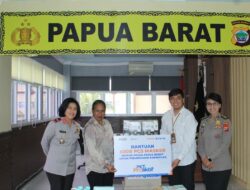 ‎Polda Papua Barat Terima Bantuan 5.000 Masker dari PT Pupuk Kaltim untuk Penanganan Karhutla  ‎