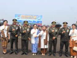 Perkokoh Sinergitas Untuk Memperkuat Komitmen Prajurit, Dandim 1310/Bitung Hadiri Upacara HUT ke-81 TNI di Lanudal Manado