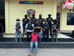 Tim Opsnal Reskrim Polres Jayawijaya Tangkap Residivis Pencurian dengan Kekerasan, Pelaku Tak Berkutik Saat Dibekuk