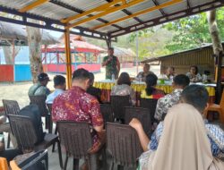 Satukan Langkah dan Perkuat Sinergi Lintas Sektoral, Danramil 1310-03/Likupang Hadir pada Rakor yang Digelar Pemerintah Kecamatan Likupang Timur