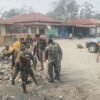 Bersama TNI-Polri dan Warga, Pasar Jibama Dibersihkan agar Nyaman untuk Aktivitas Jual Beli