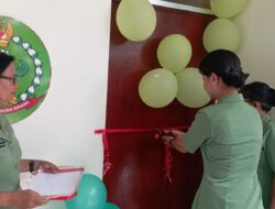 Pererat Silaturahmi dan Pembinaan Anggota, Ketua Persit KCK Cabang LXII Kodim 1310/Bitung Ny. Meryah Dewa Made Kunjungi Ranting 5 Dimembe dan Ranting 2 Bitung