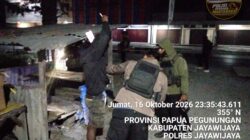 Patroli Humanis Satuan Samapta Polres Jayawijaya, Amankan Ganja, Senjata Tajam, dan Miras di Wamena