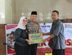 Sambut HUT Humas Polri Ke-75,Bidhumas Polda Papua Barat Gelar Bakti Sosial dan Sosialisasi HIV/Aids di Pondok Pesantren Hidayatullah