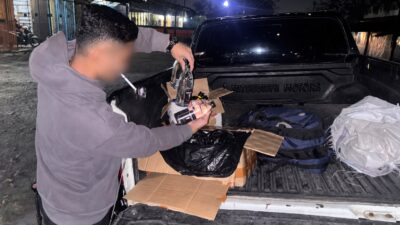 Sat Resnarkoba Polres Jayawijaya Amankan puluhan Botol Minuman Keras dalam Razia di Wamena