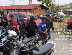 Sat Reskrim Polres Jayawijaya Amankan Dua Terduga Pelaku Pencurian Belasan Sak Semen di STKIP Kristen Wamena
